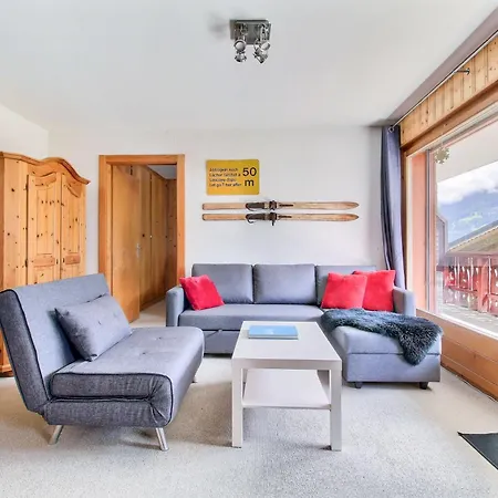 Spacious Terrasse, Luminous Apartment Champéry