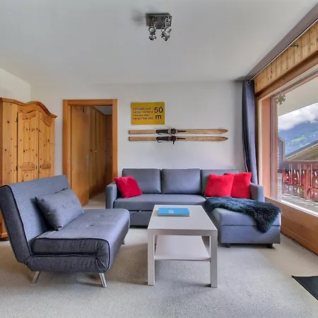 Crtes 14 And Its Vaste Terrasse דירה Champéry